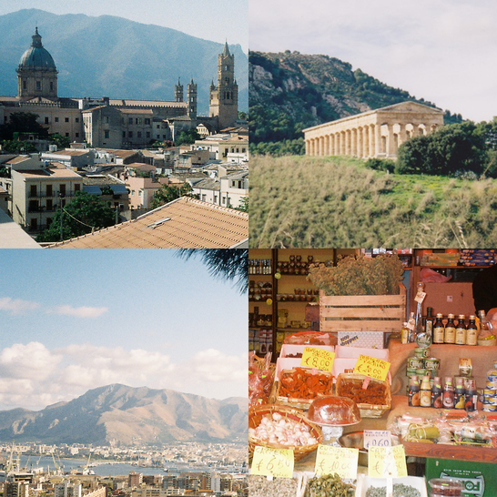 Collage of Mediterranean images